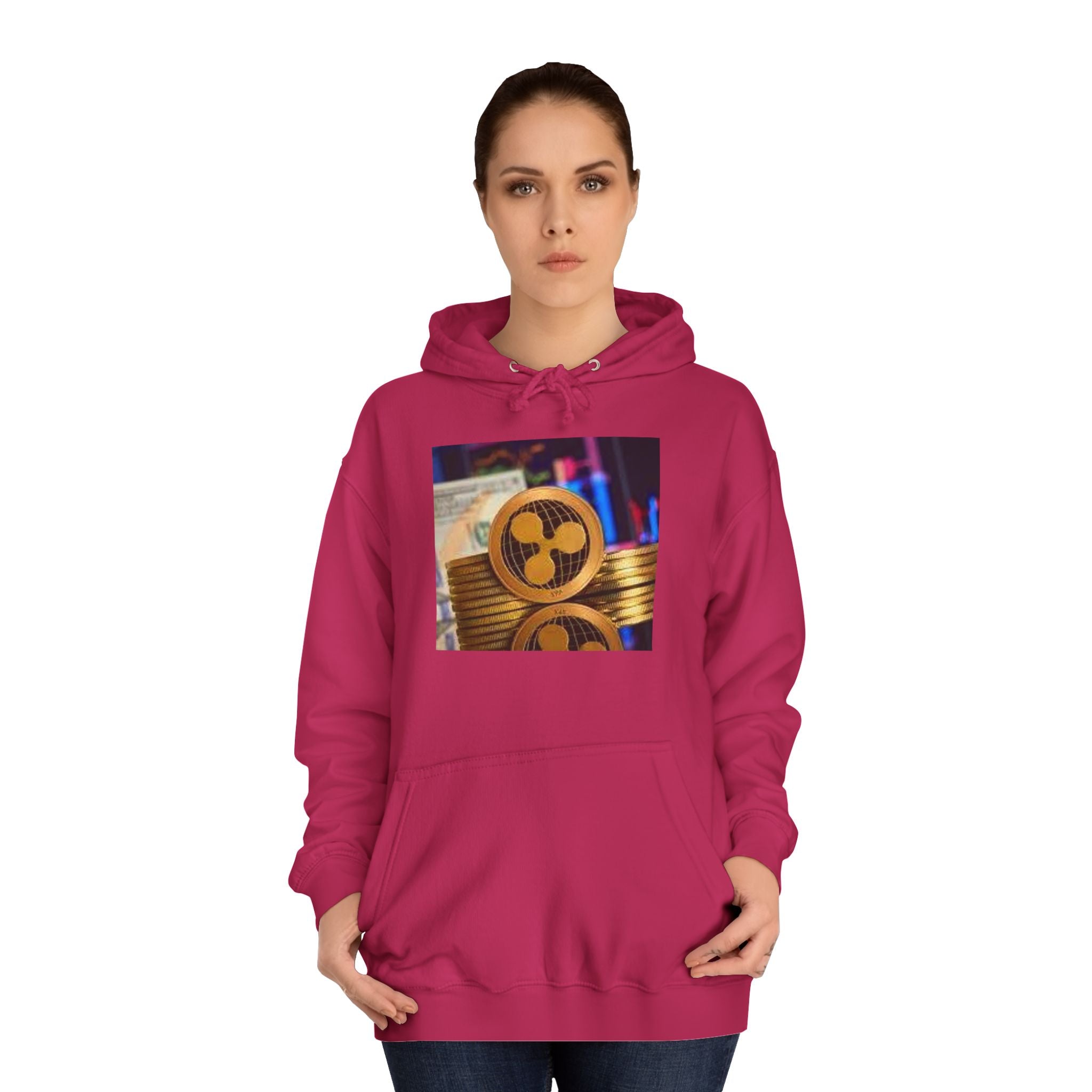 Ripple Cryptocurrency Hoodie | Ripple Coin Graphic, Crypto Stack, Blockchain Fashion