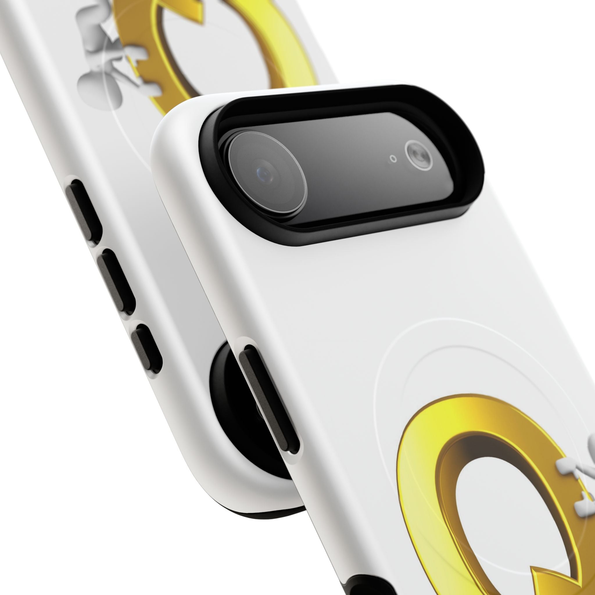 Gold Letter Q design phone case | Magnetic Tough Case