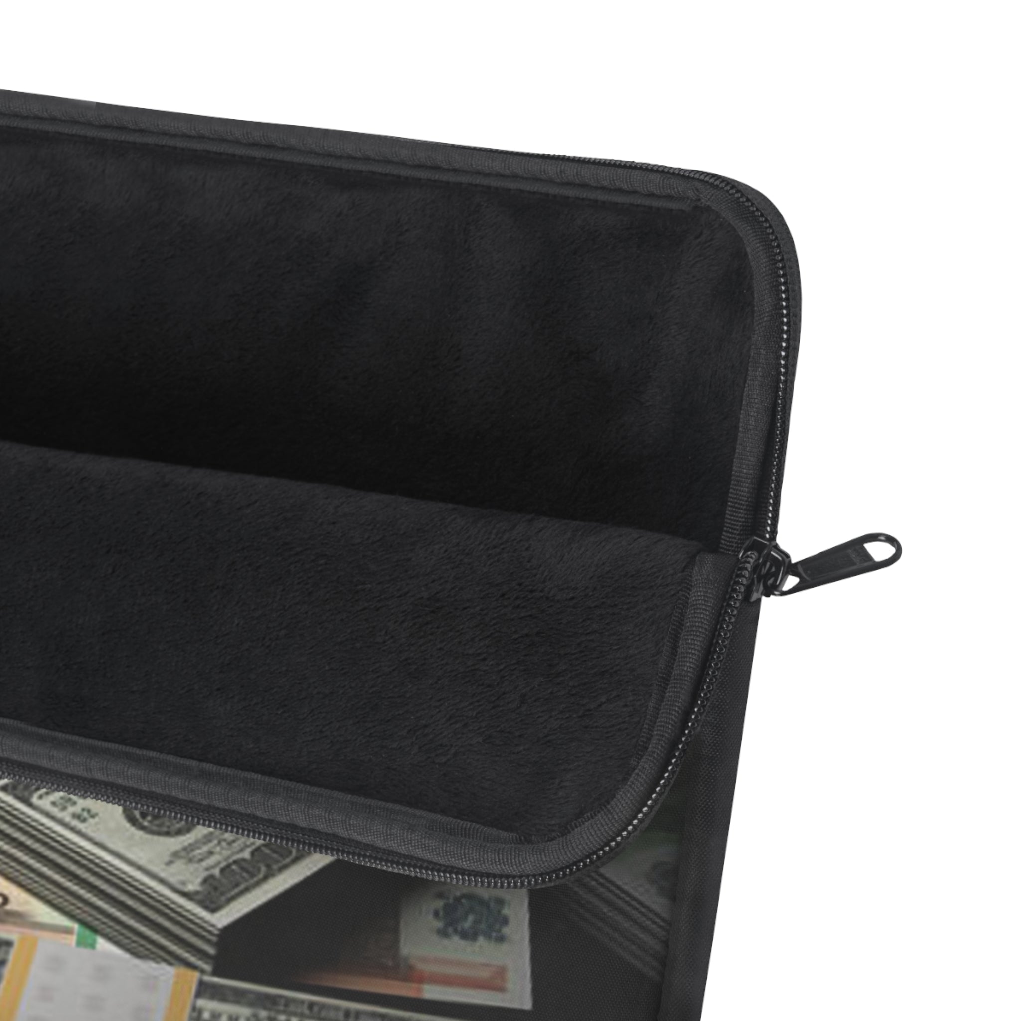 Stacked Cash Laptop Sleeve | Money Print, Currency Design