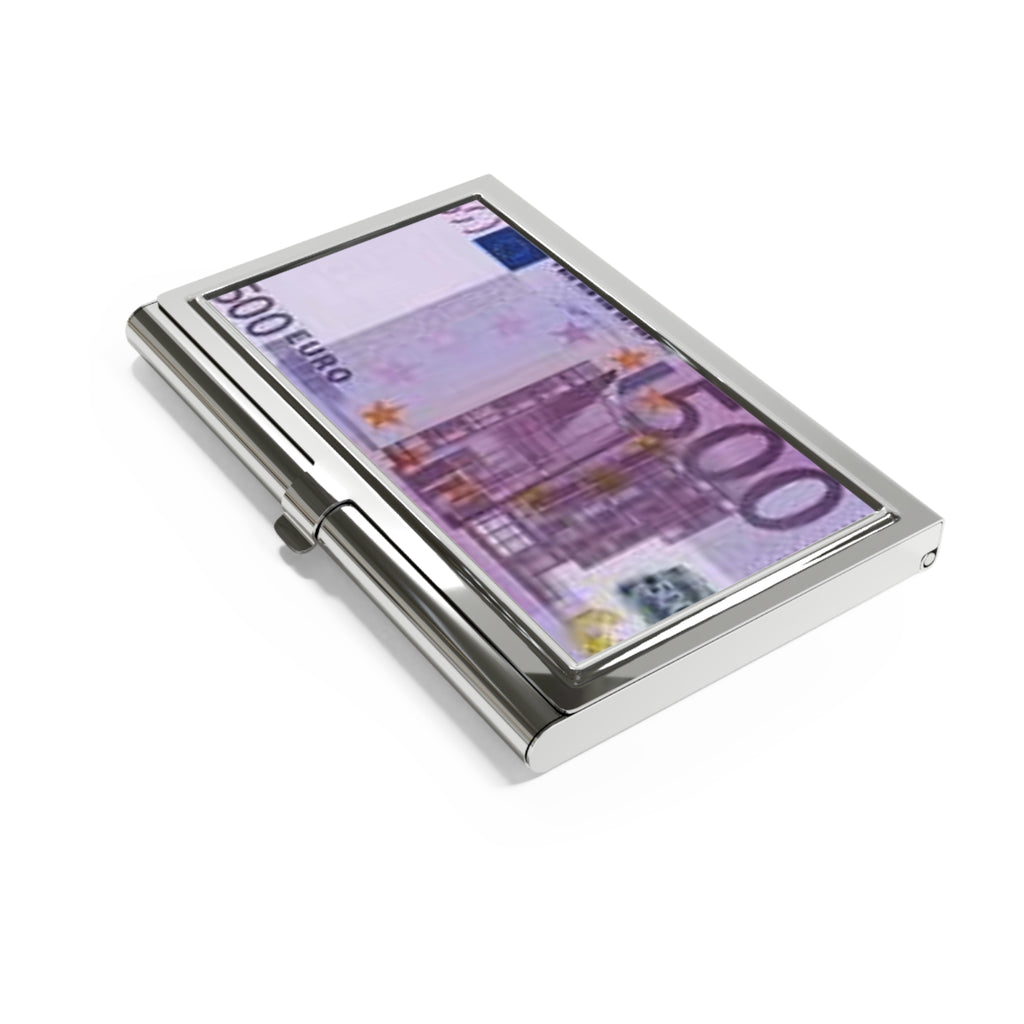 500 Euro Business Card Holder