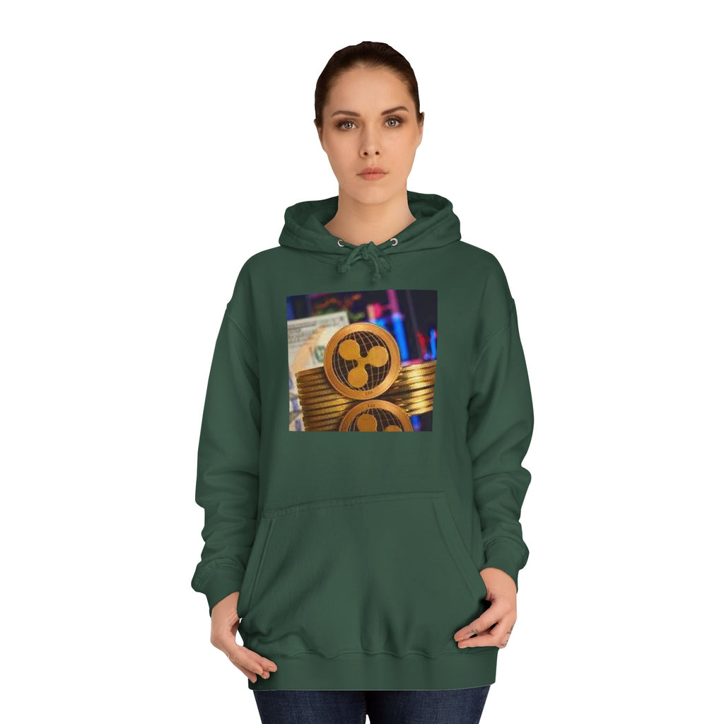 Ripple Cryptocurrency Hoodie | Ripple Coin Graphic, Crypto Stack, Blockchain Fashion
