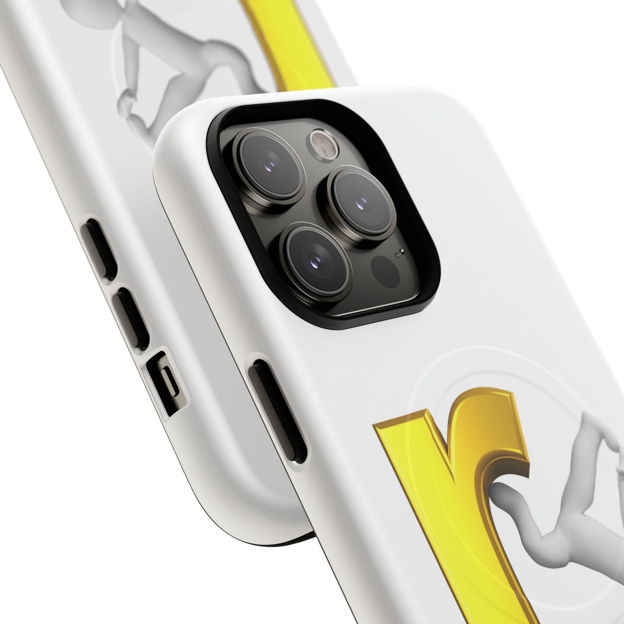 Yellow Letter R Breakdance Phone Case | Tough Magnetic Case