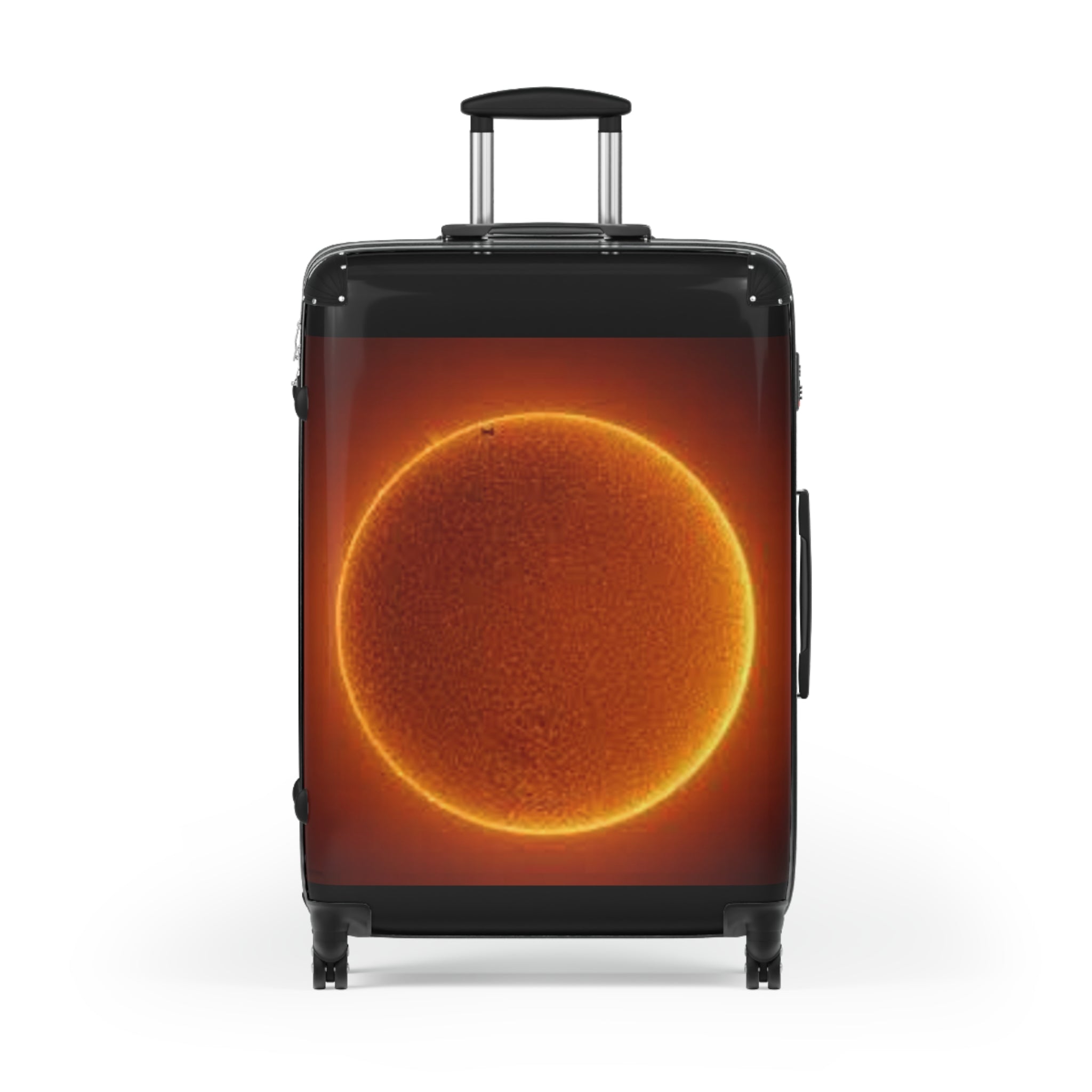 Solar Eclipse Sun Illustration Suitcase | Travel Luggage