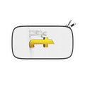 3D Gold T Letter Passport Wallet | Monogram Initial Travel Pouch