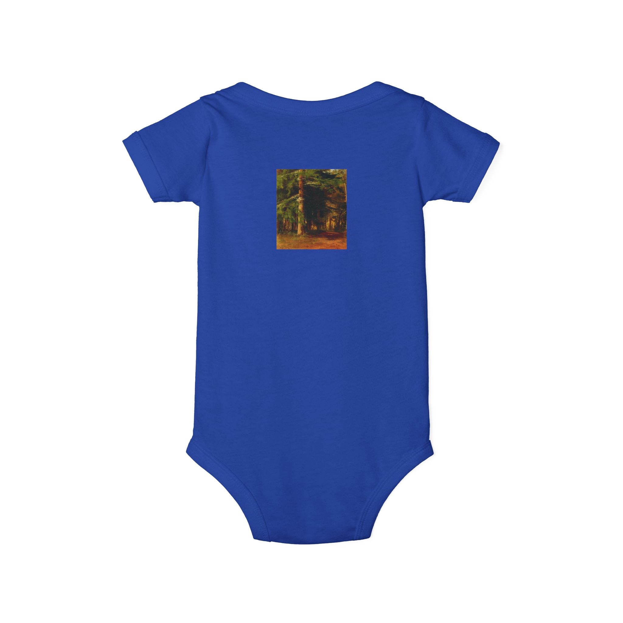 Woodland Forest Illustration Infant Onesie | Baby Bodysuit