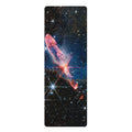 Cosmic Nebula Galaxy Rubber Yoga Mat | Space Stars Astronaut Theme