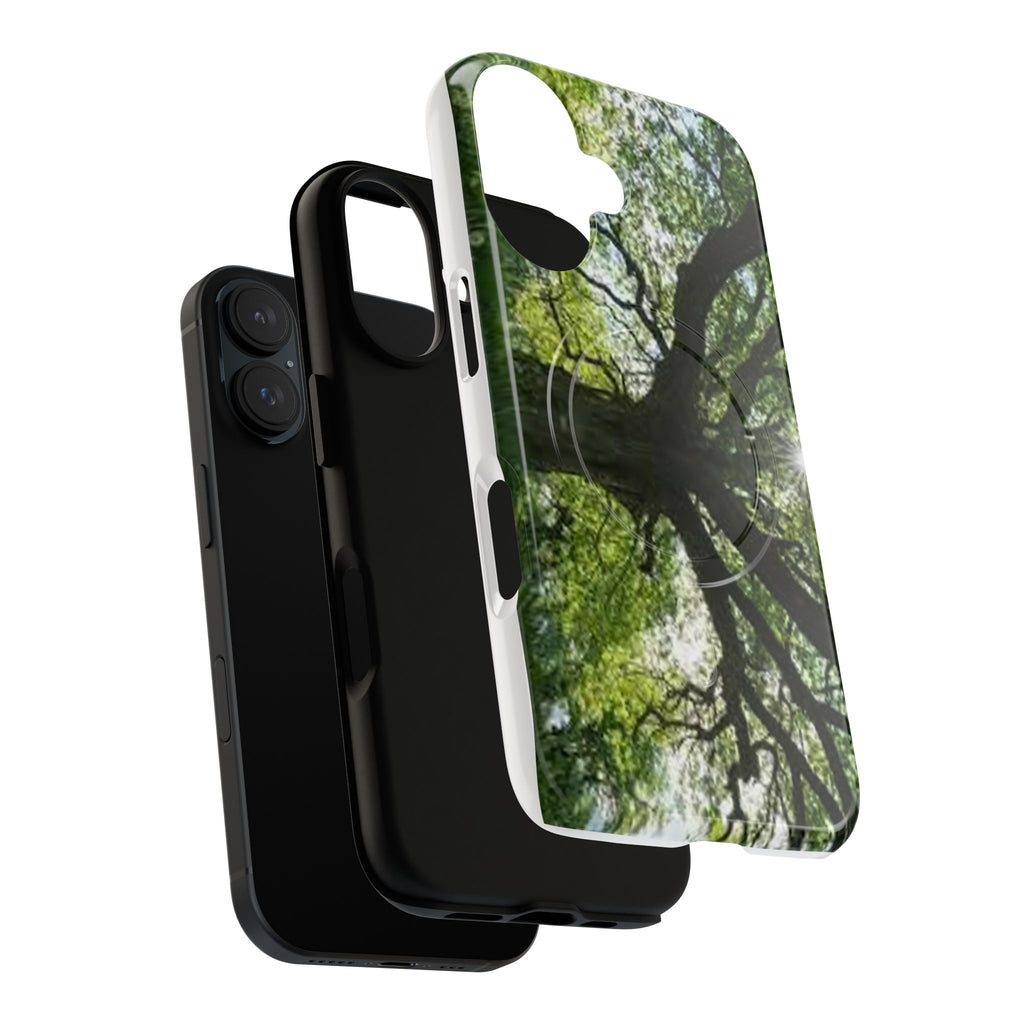 Sunlit Oak Tree Phone Case | Tough Magnetic Case