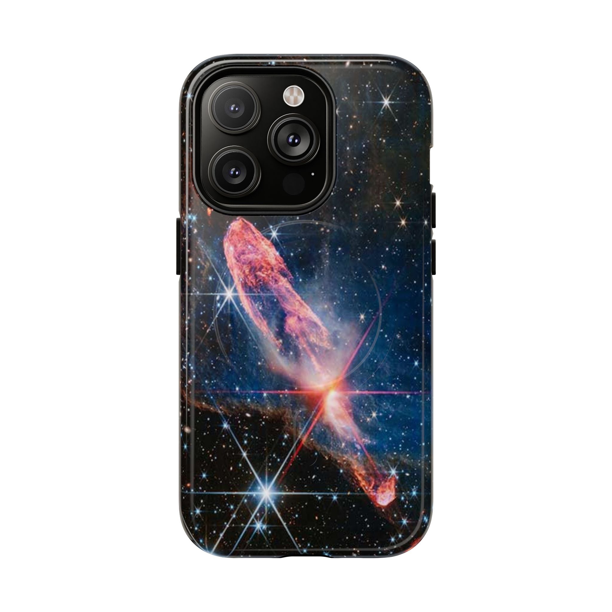 Coque de téléphone Nébuleuse Cosmique | Coque magnétique robuste, motif Galaxie spatiale