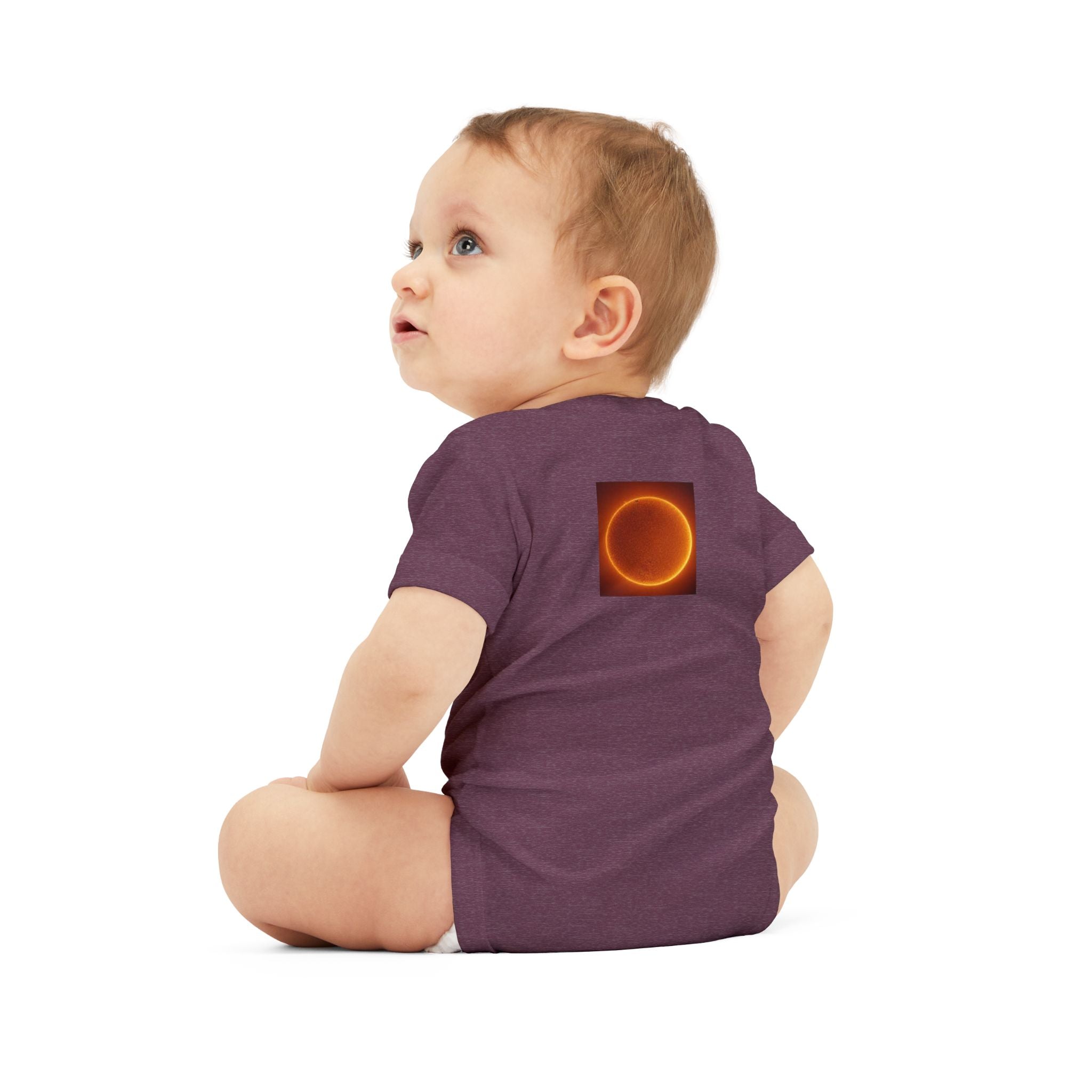 Solar Eclipse Ring Infant One Piece | Space Baby Bodysuit
