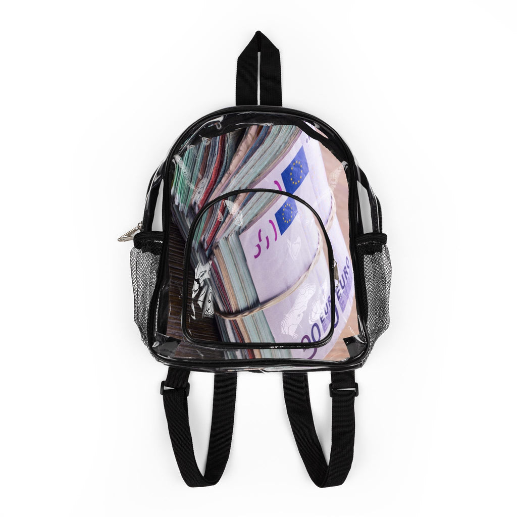 Clear Stadium Backpack | Transparent School Bag, Security Friendly
