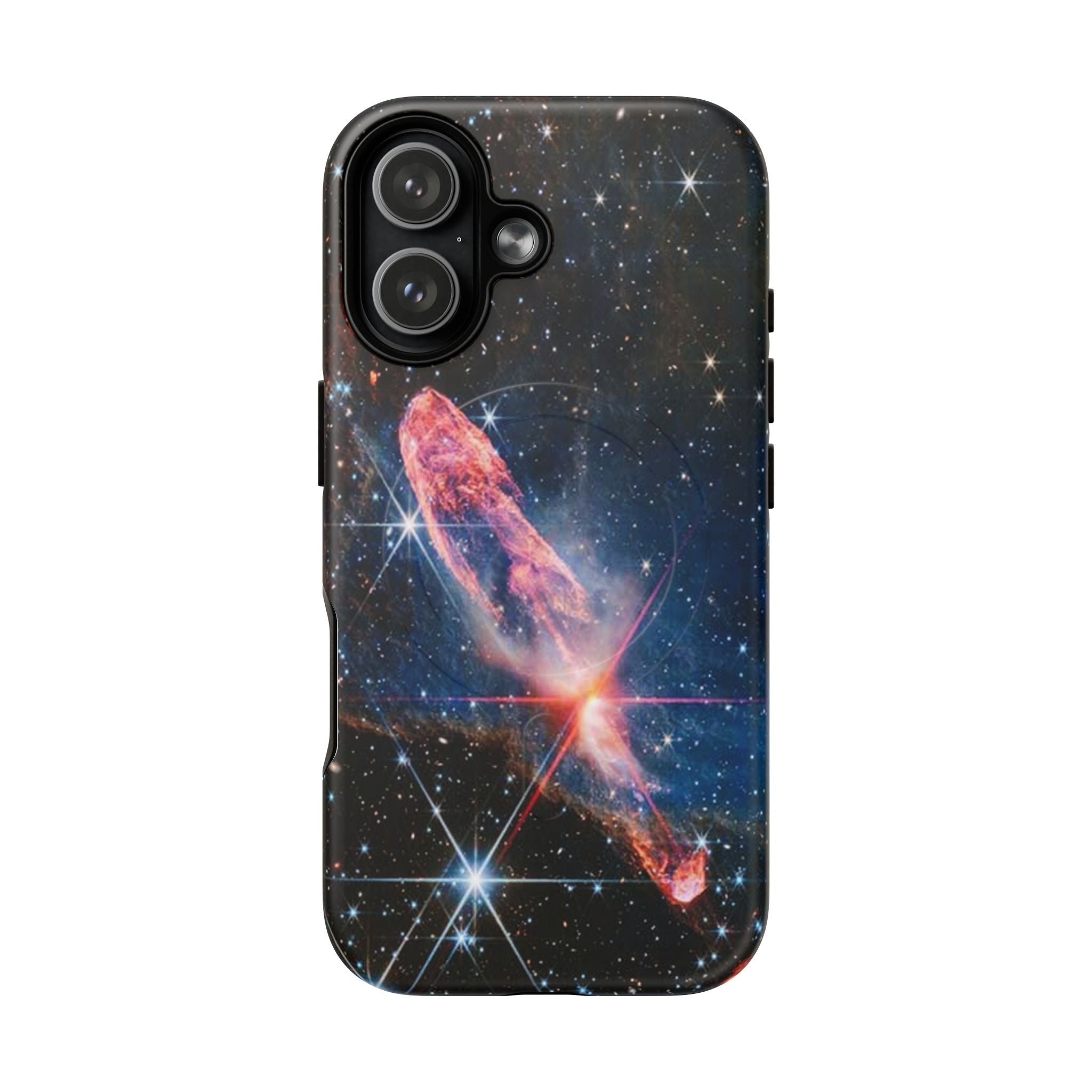 Coque de téléphone Nébuleuse Cosmique | Coque magnétique robuste, motif Galaxie spatiale