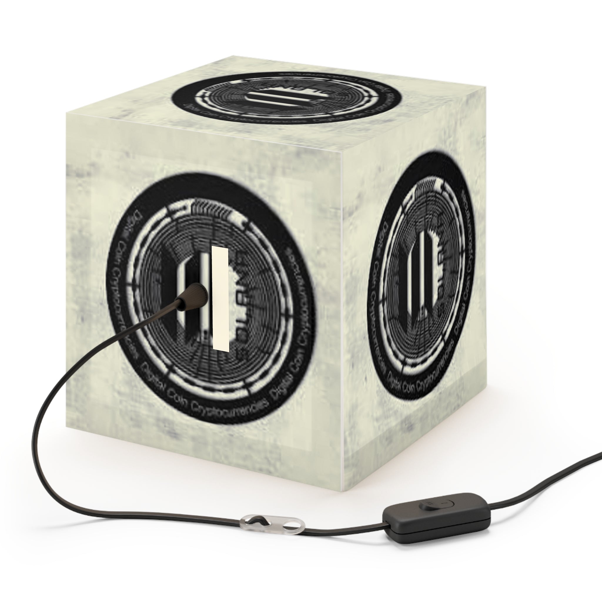 Solana Logo Light Cube Lamp | Cryptocurrency Crypto Nightlight