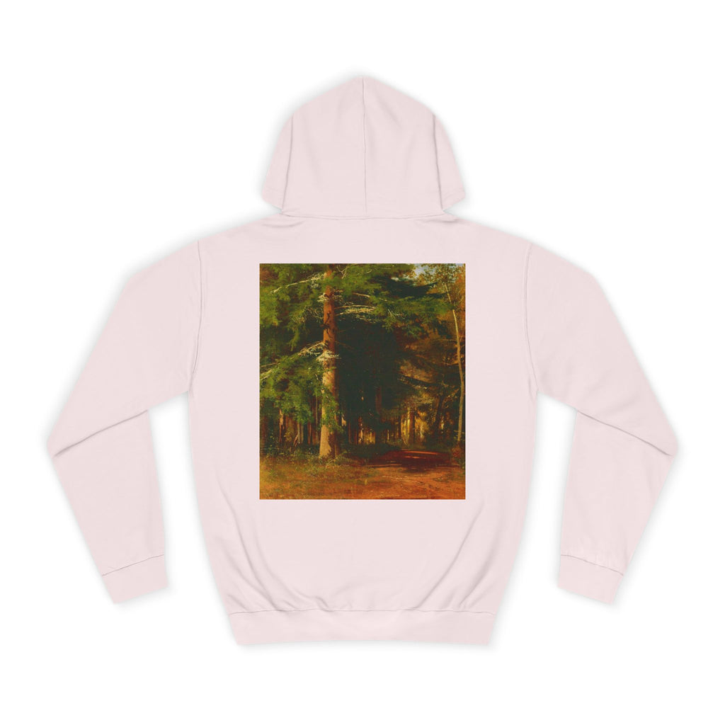 Forest Painting Hoodie | Vintage Woodland Trees Sweatshirt