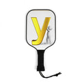 Yellow Y Letter Pickleball Paddle
