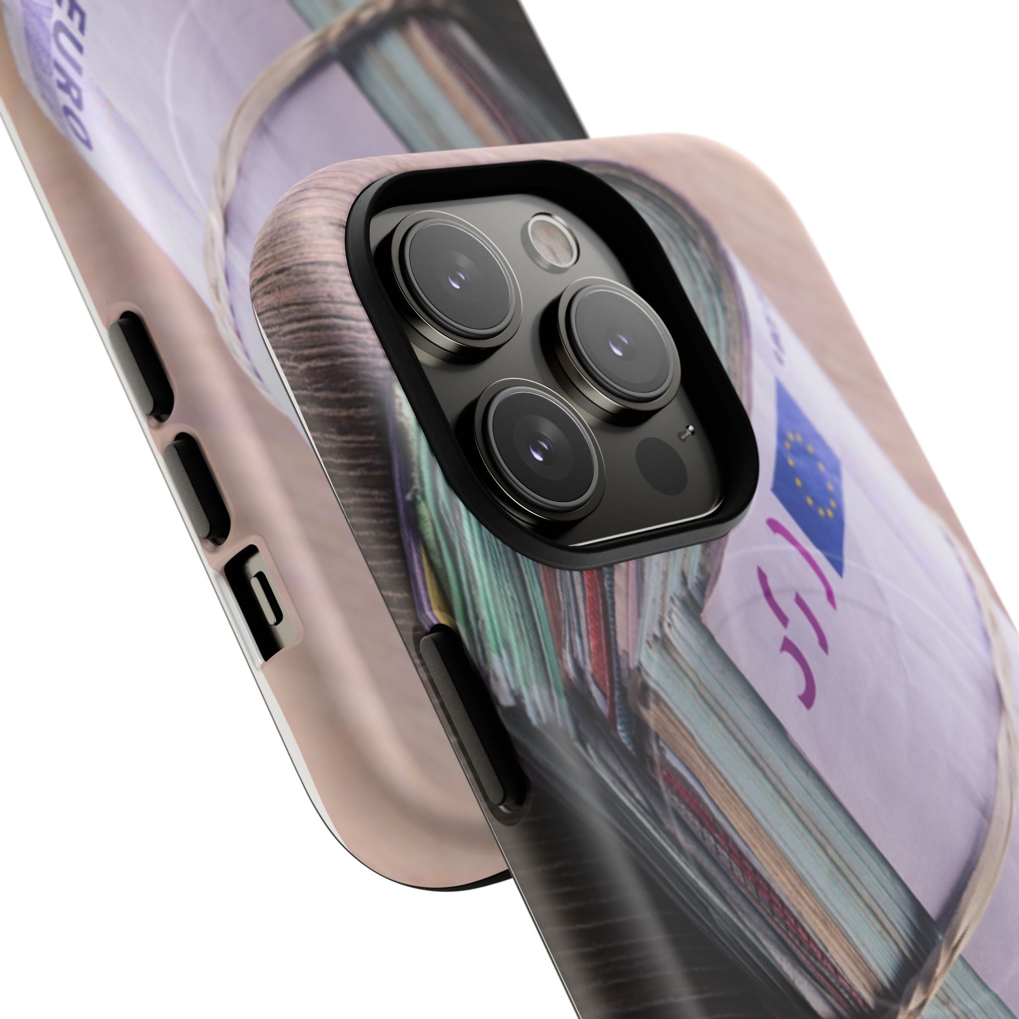 Stack of Euro Banknotes Phone Case | Money Roll iPhone Case, Cash Print
