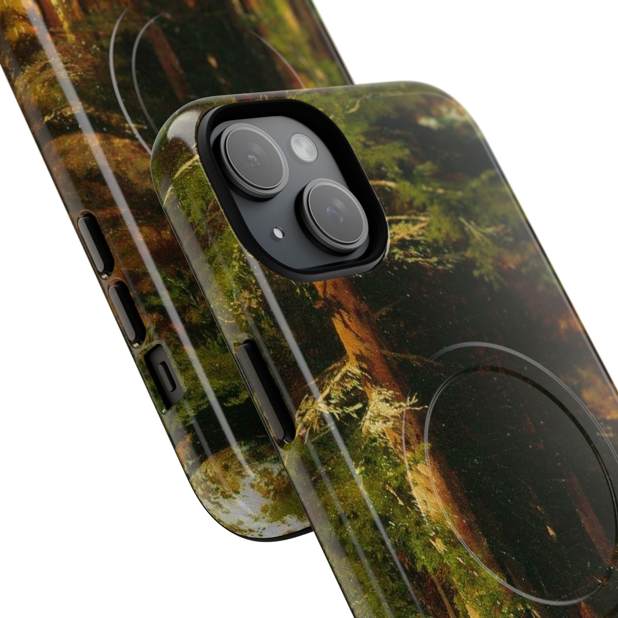 Autumn Forest Path phone case | Magnetic Tough Case, fall landscape art