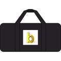 Gold Letter B Monogram Tripper Duffel Bag | Checker Straps, Camouflage Option