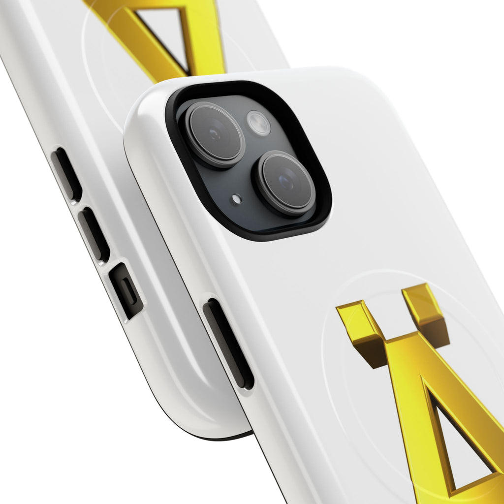 Gold Letter Ä Phone Case | Magnetic Tough Case, Initial Monogram