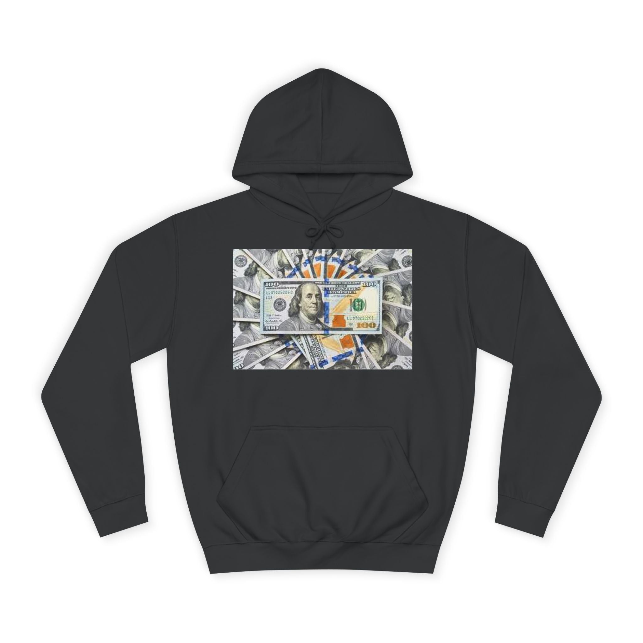 Hundred Dollar Bill Hoodie | Money Graphic Sweatshirt