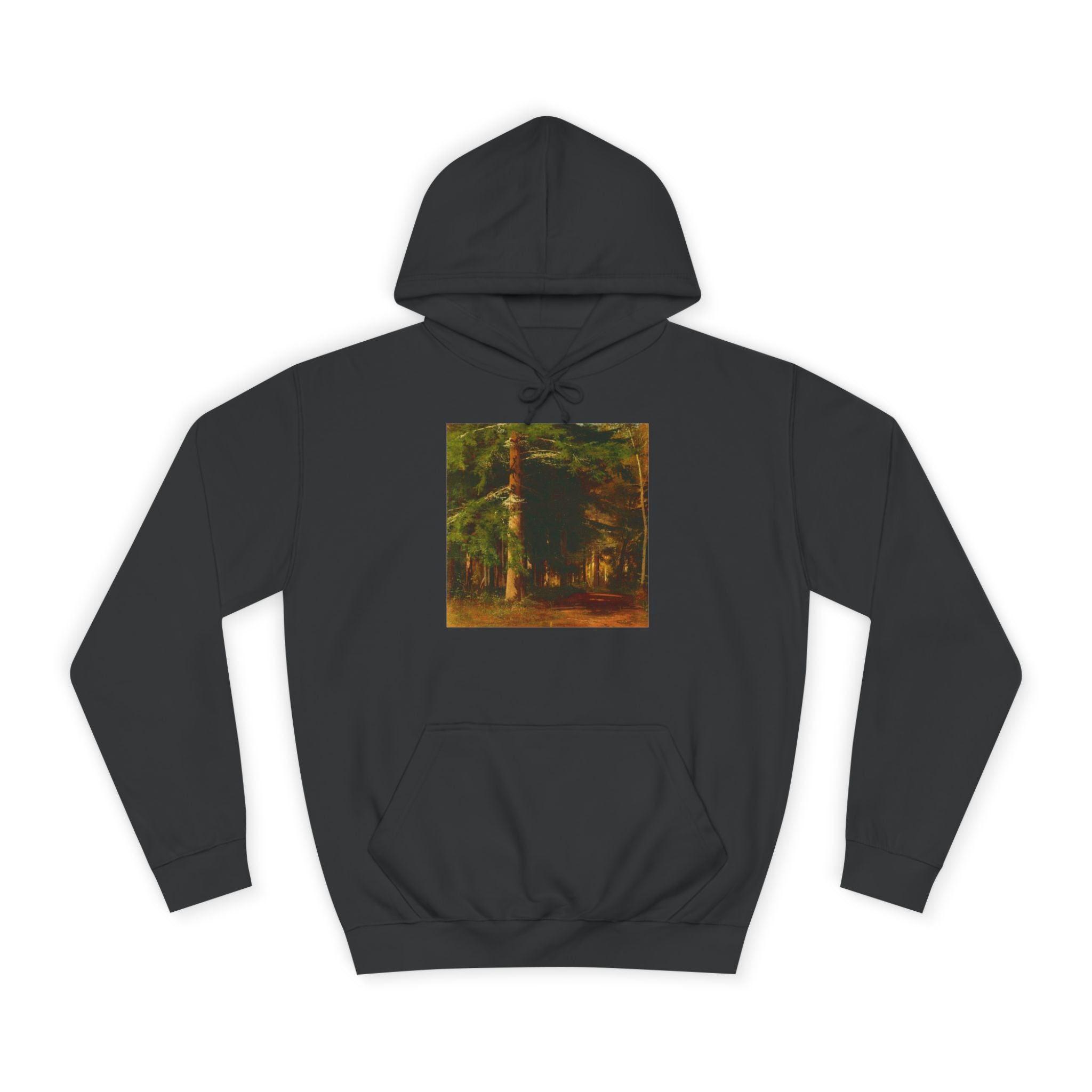 Sweat à capuche motif Forêt | Sweat-shirt vintage Arbres des bois