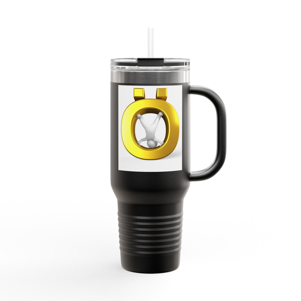 Gold Letter Ö Travel Mug | 40oz Insulated Tumbler