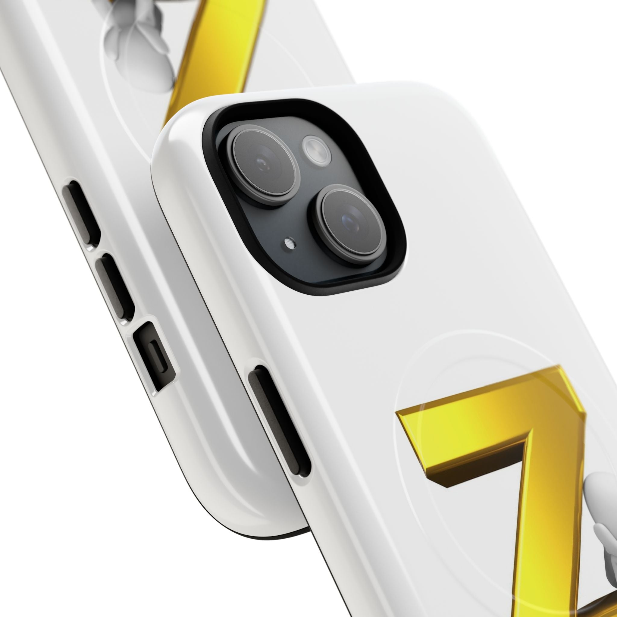Gold 3D Letter Z Phone Case | Tough Magnetic Case, Monogram Initial