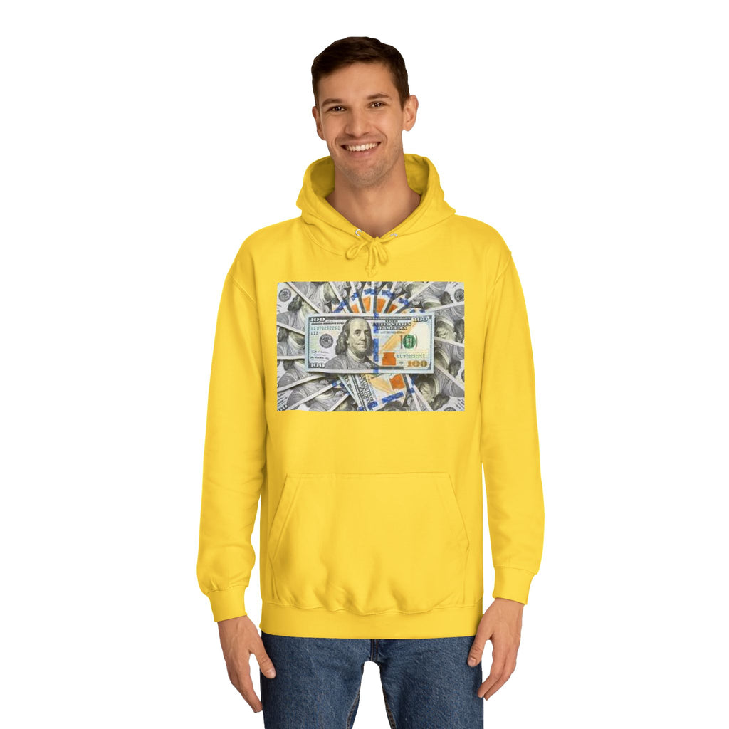 Hundred Dollar Bill Hoodie | Money Graphic Sweatshirt