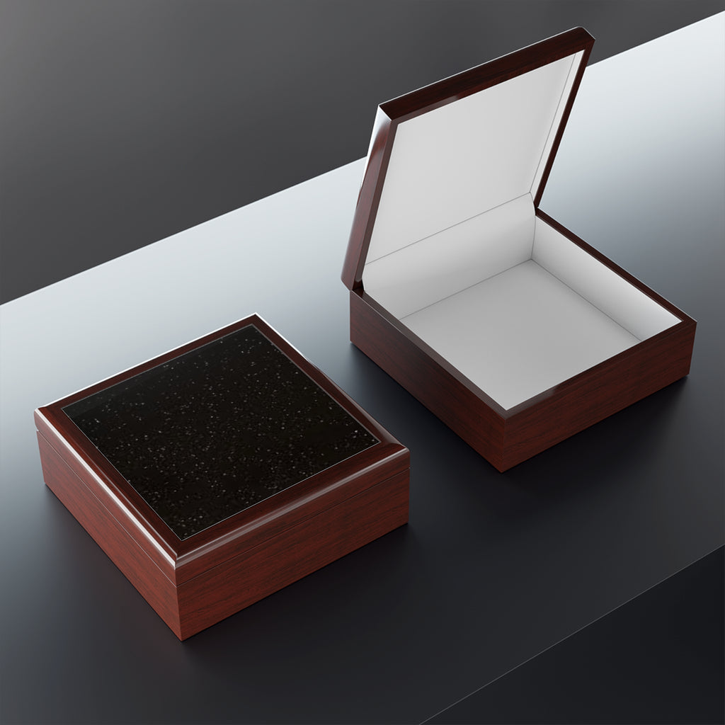 Night Sky Jewelry Box | Glossy Lacquered Keepsake Box