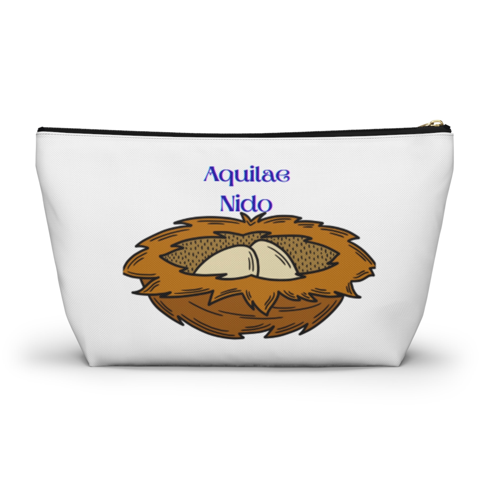 Aquilae Nido Nest Illustration Accessory Pouch