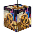 Ripple Cryptocurrency Coin Light Cube Lamp | Crypto Decor, Trading Chart Accent