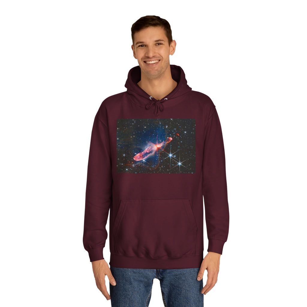 Nebula Space Photo Hoodie | Cosmic Galaxy Stars Astronautic Design