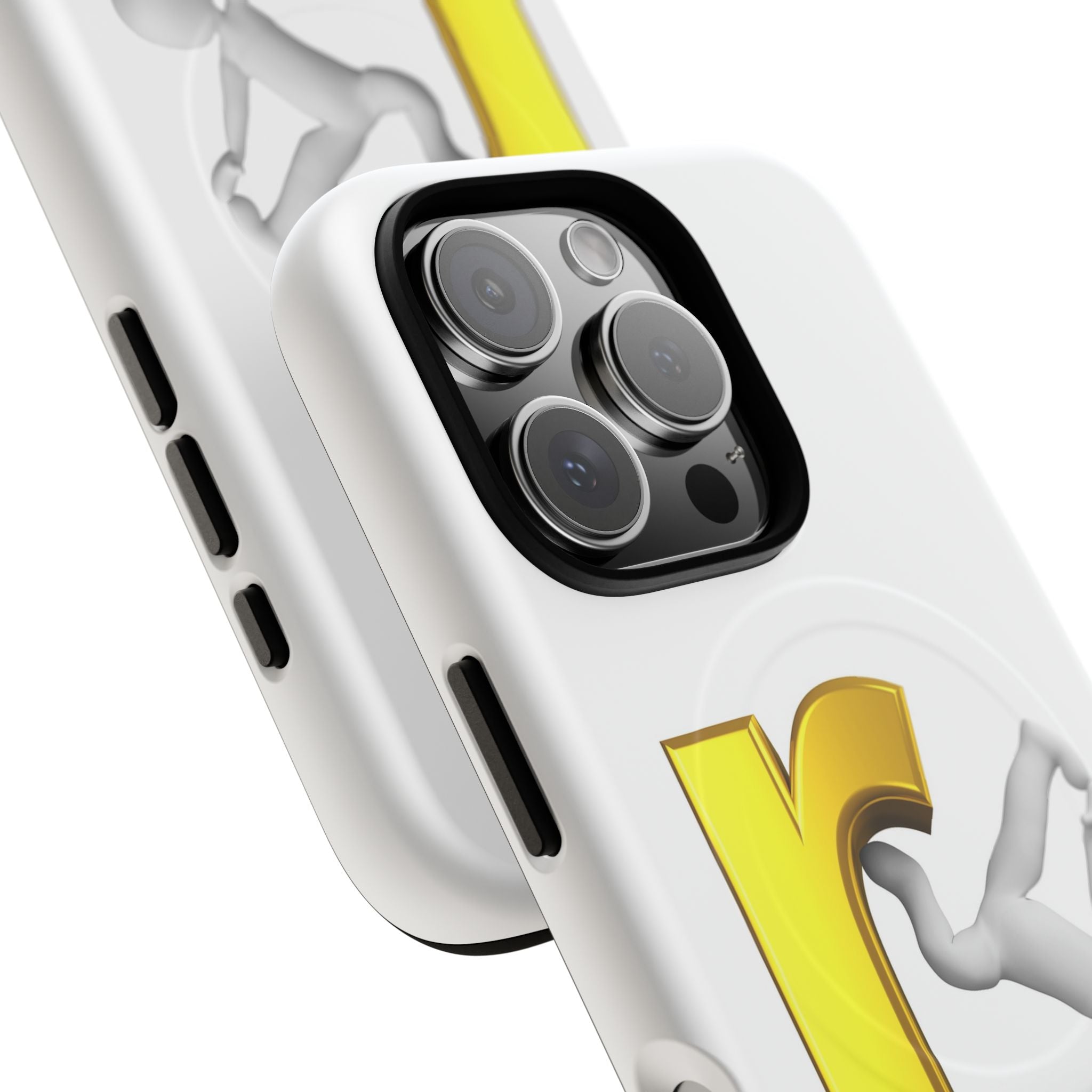 Yellow Letter R Breakdance Phone Case | Tough Magnetic Case
