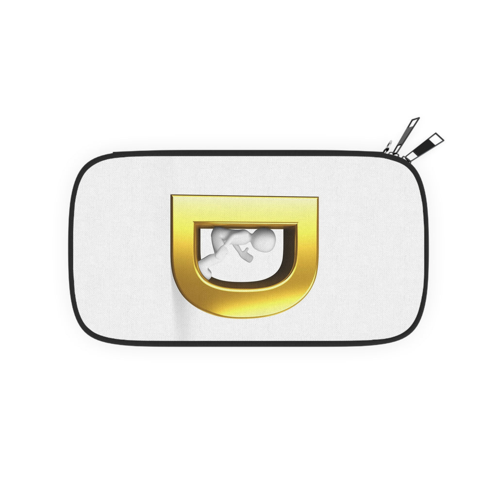 Gold Letter D Monogram Passport Wallet | Initial D Travel Organizer