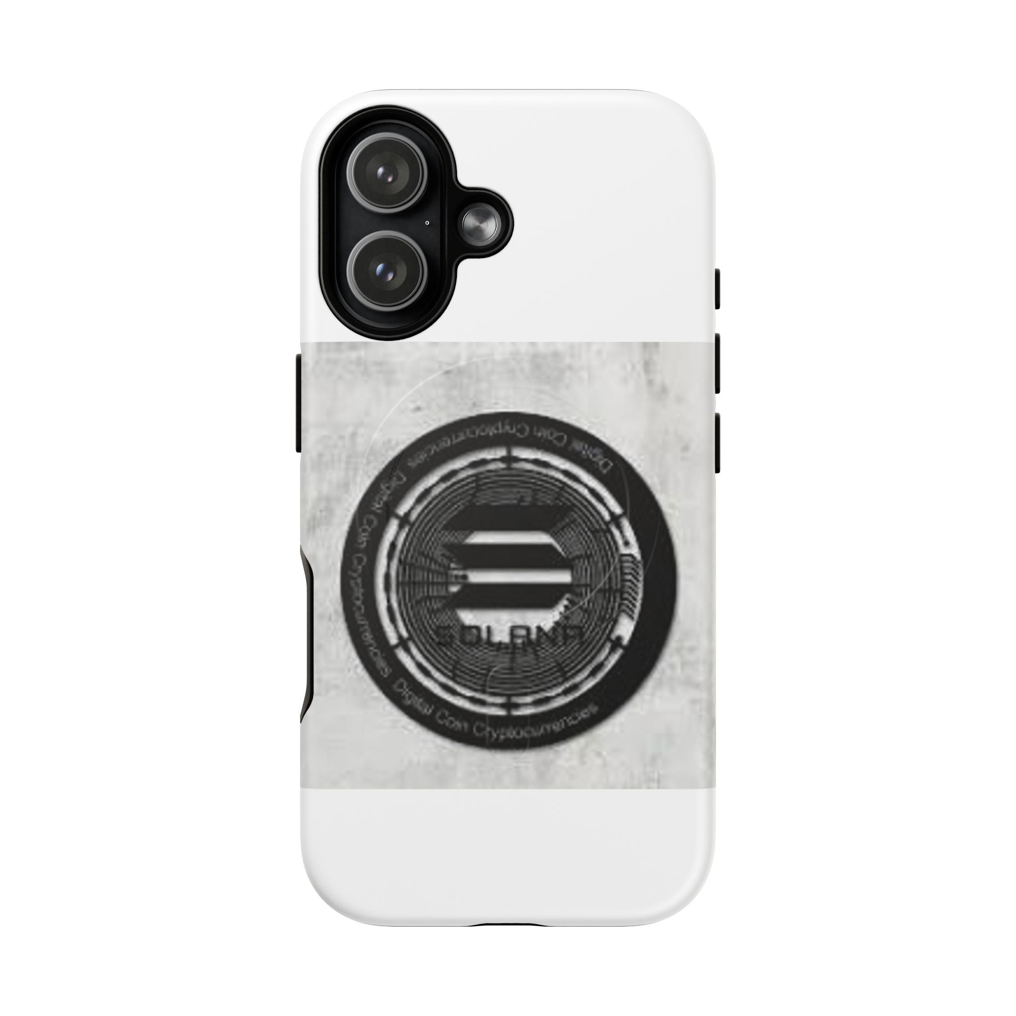 Coque de téléphone Solana Crypto Coin | Coque magnétique robuste