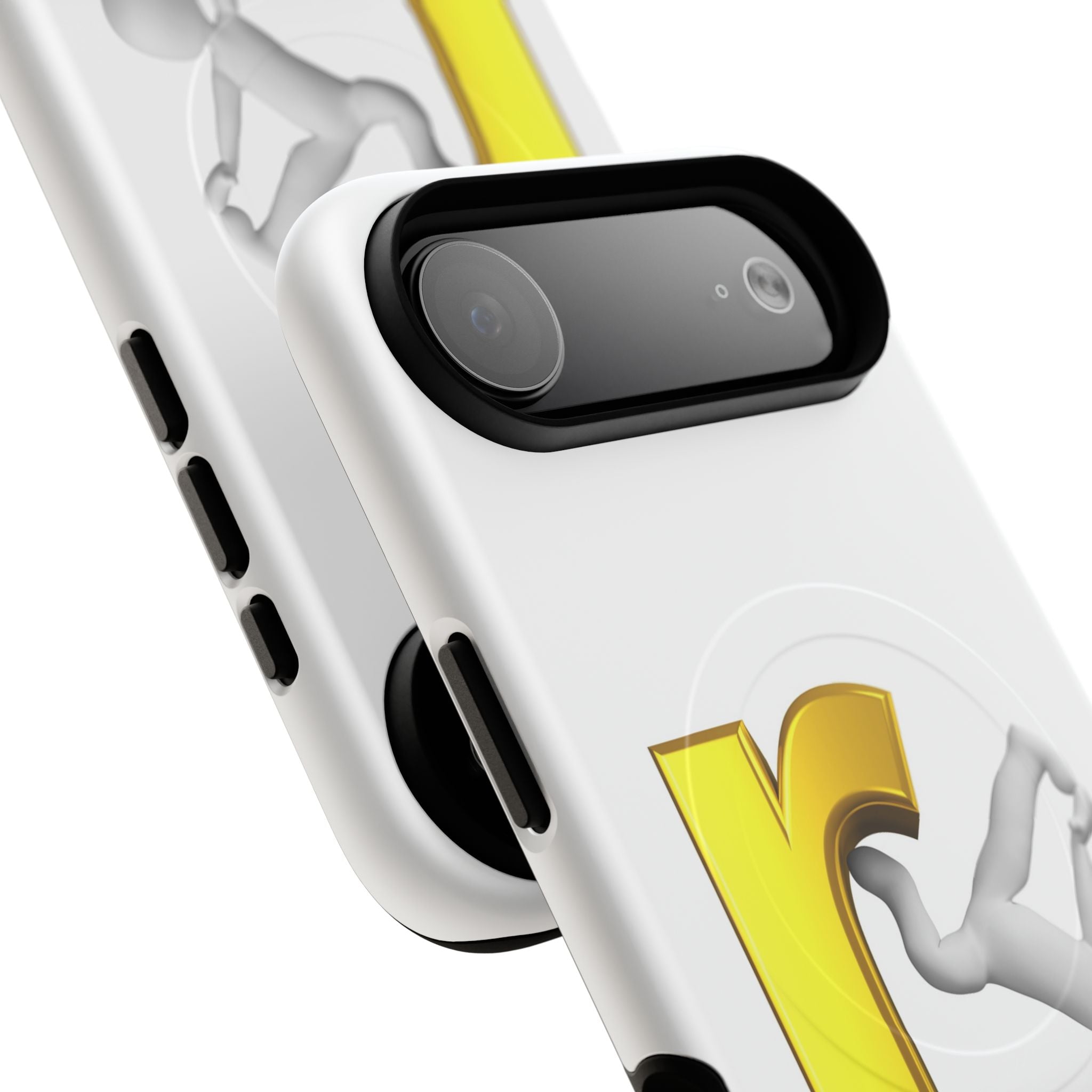 Yellow Letter R Breakdance Phone Case | Tough Magnetic Case