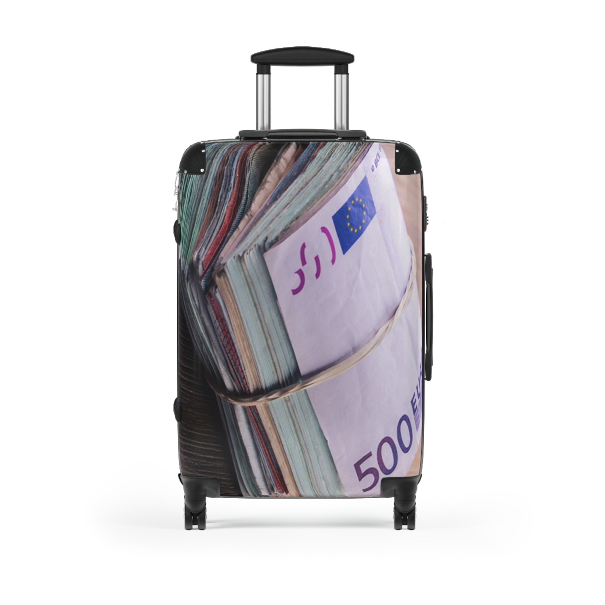 Stack of Euro Banknotes Suitcase