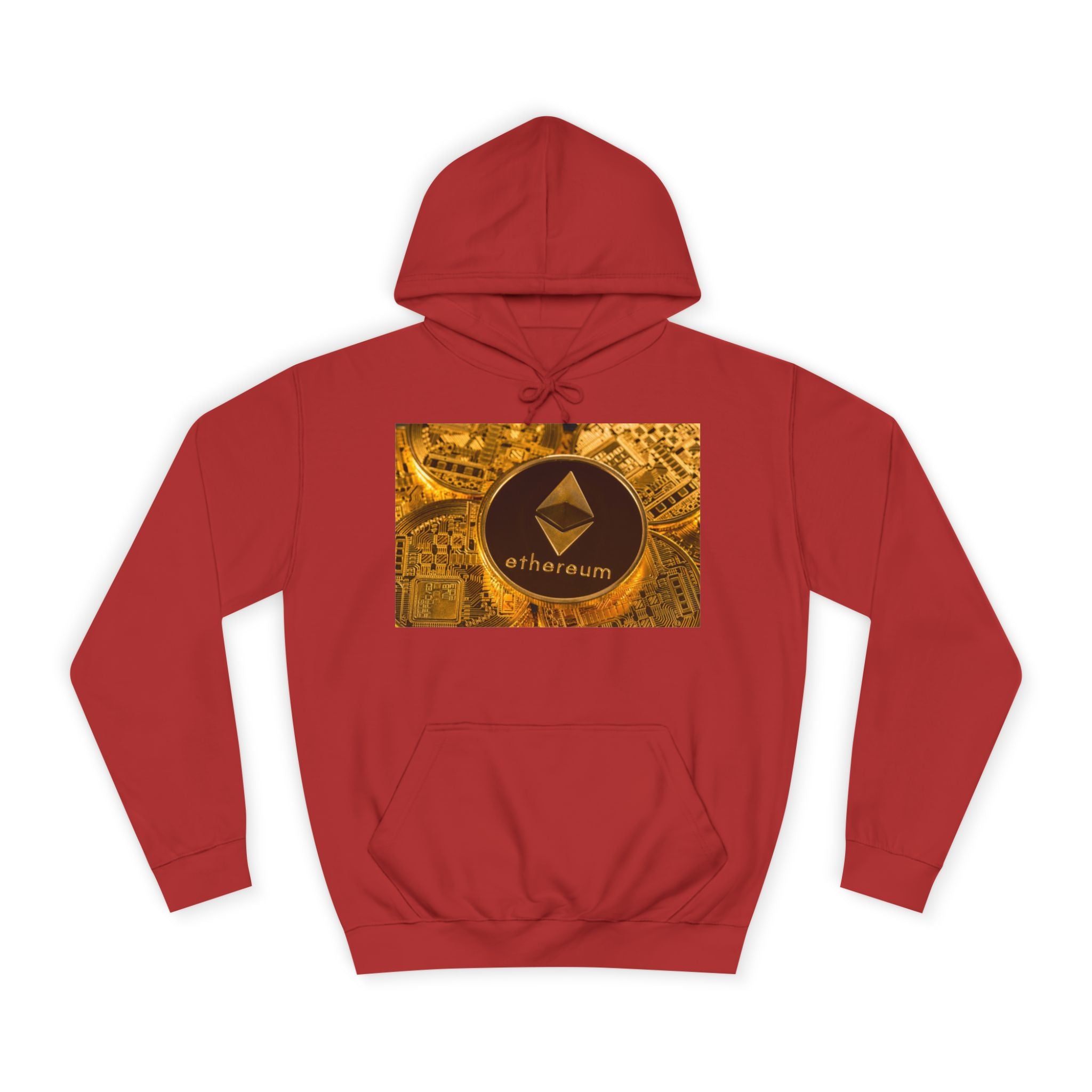 Sweat à capuche Ethereum Coin | Sweat-shirt logo Crypto, design Blockchain