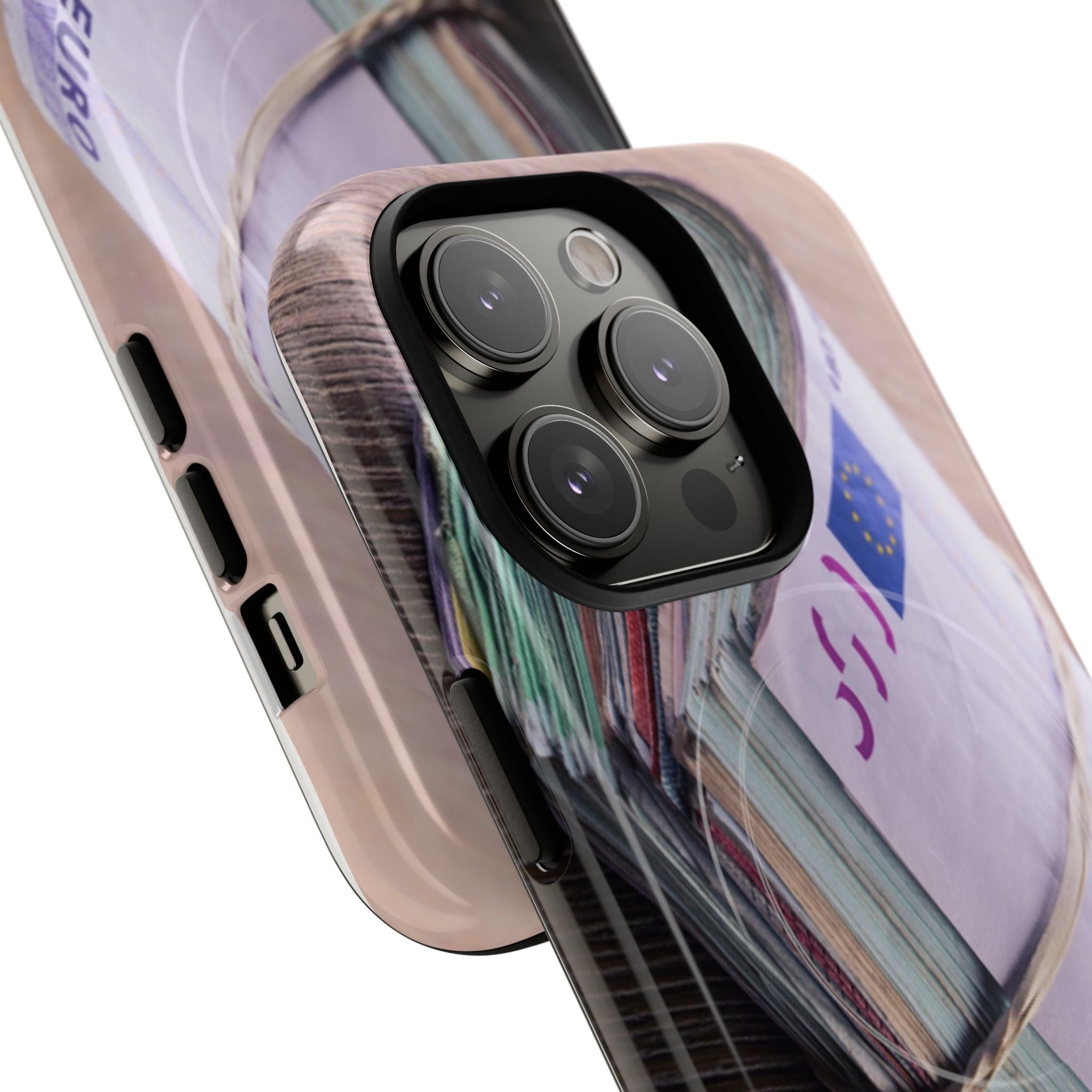 Stack of Euro Banknotes Phone Case | Money Roll iPhone Case, Cash Print