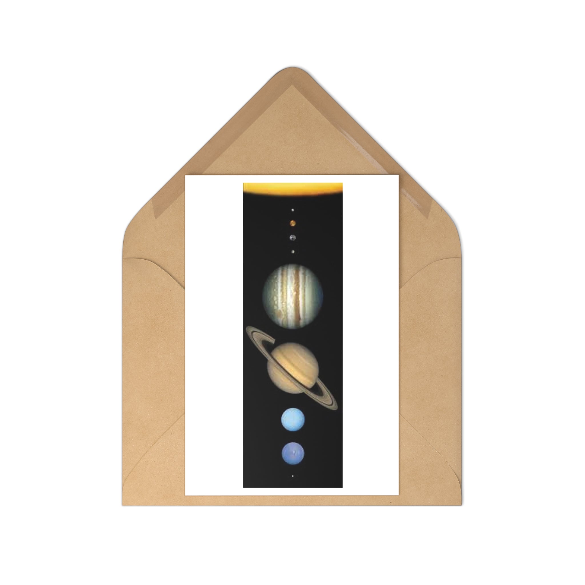 Solar System Planets Postcards | Planetary Art Postcard Set (7)