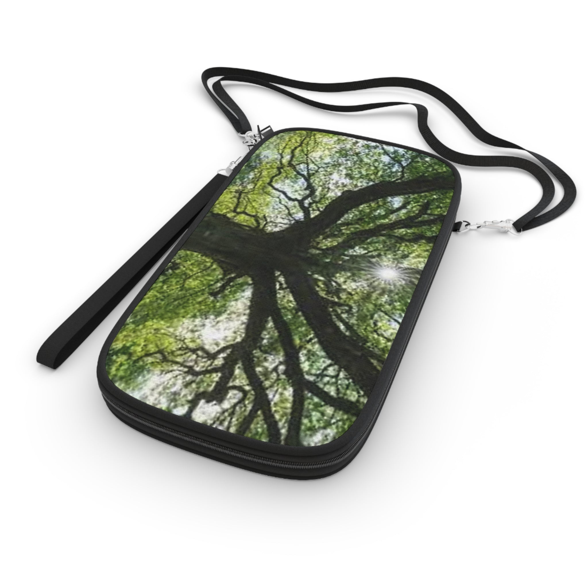 Sunlit Canopy Tree Passport Wallet | Nature Travel Accessory