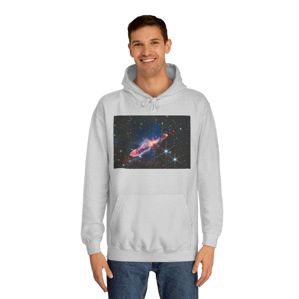 Nebula Space Photo Hoodie | Cosmic Galaxy Stars Astronautic Design
