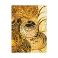 Bitcoin Coin Pile Toddler Blanket | Cryptocurrency Pattern, Gold Coins