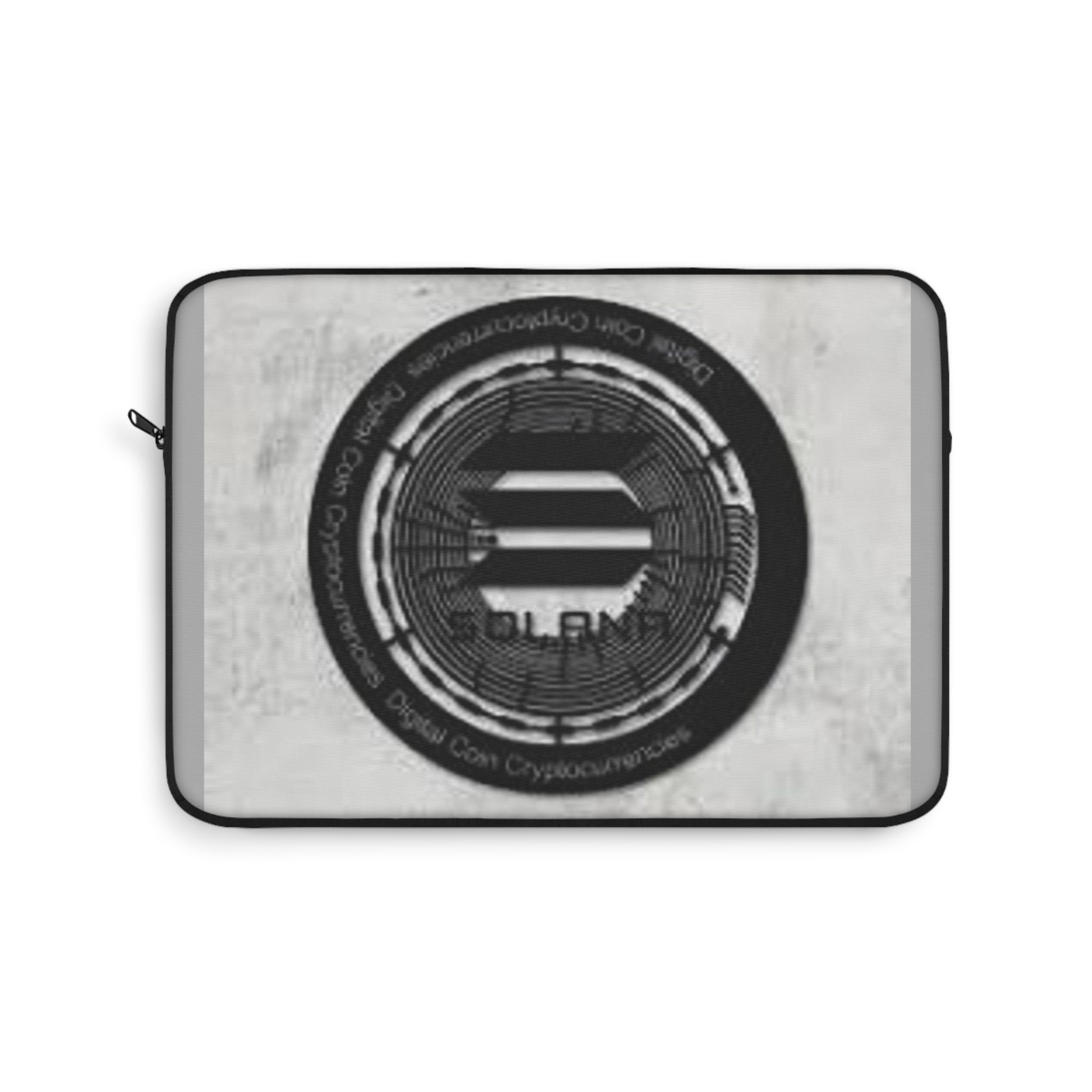 Solana Crypto Coin Laptop Sleeve | Blockchain Circuit Logo