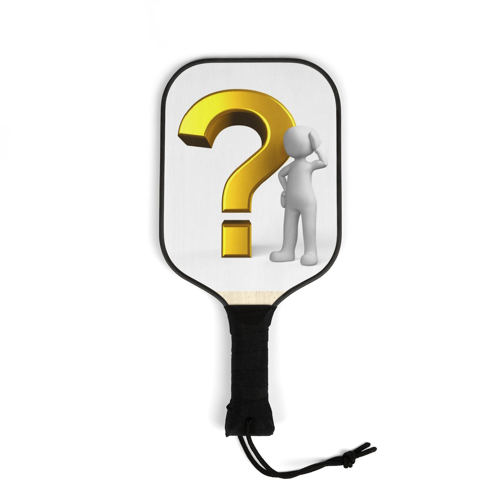 Question Mark Figure Pickleball Paddle Kit | Pickleball Kit, Paddle Set
