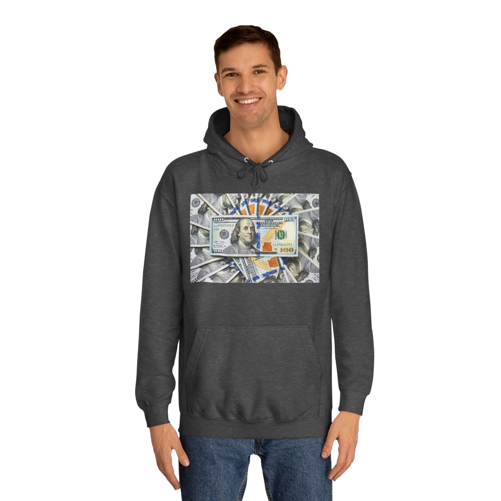 Hundred Dollar Bill Hoodie | Money Graphic Sweatshirt
