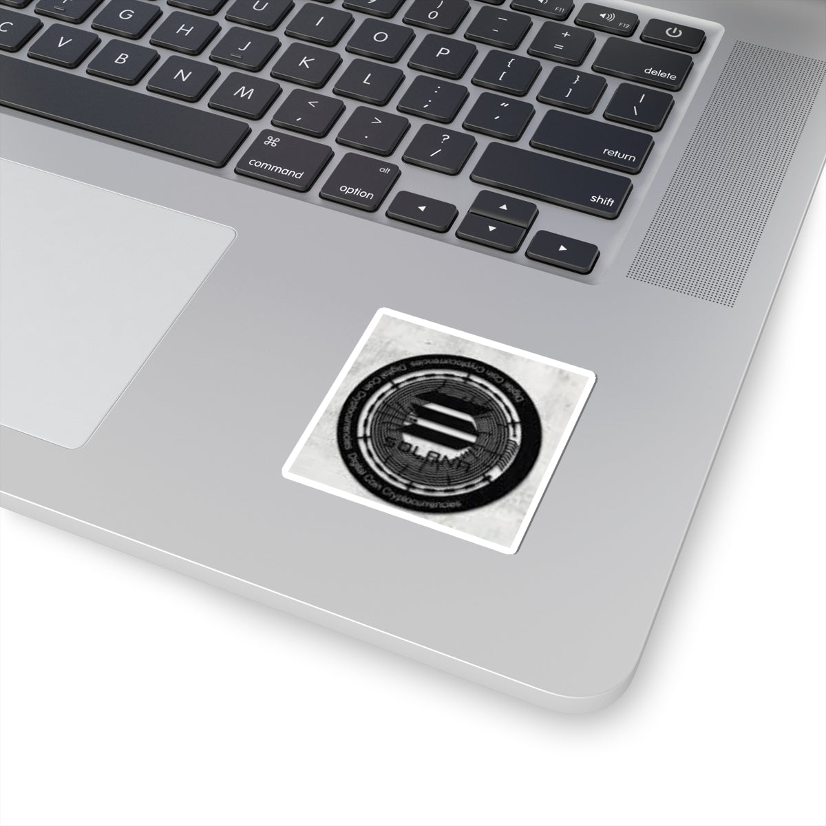 Solana Coin Logo Sticker | Kiss-Cut Cryptocurrency Decal