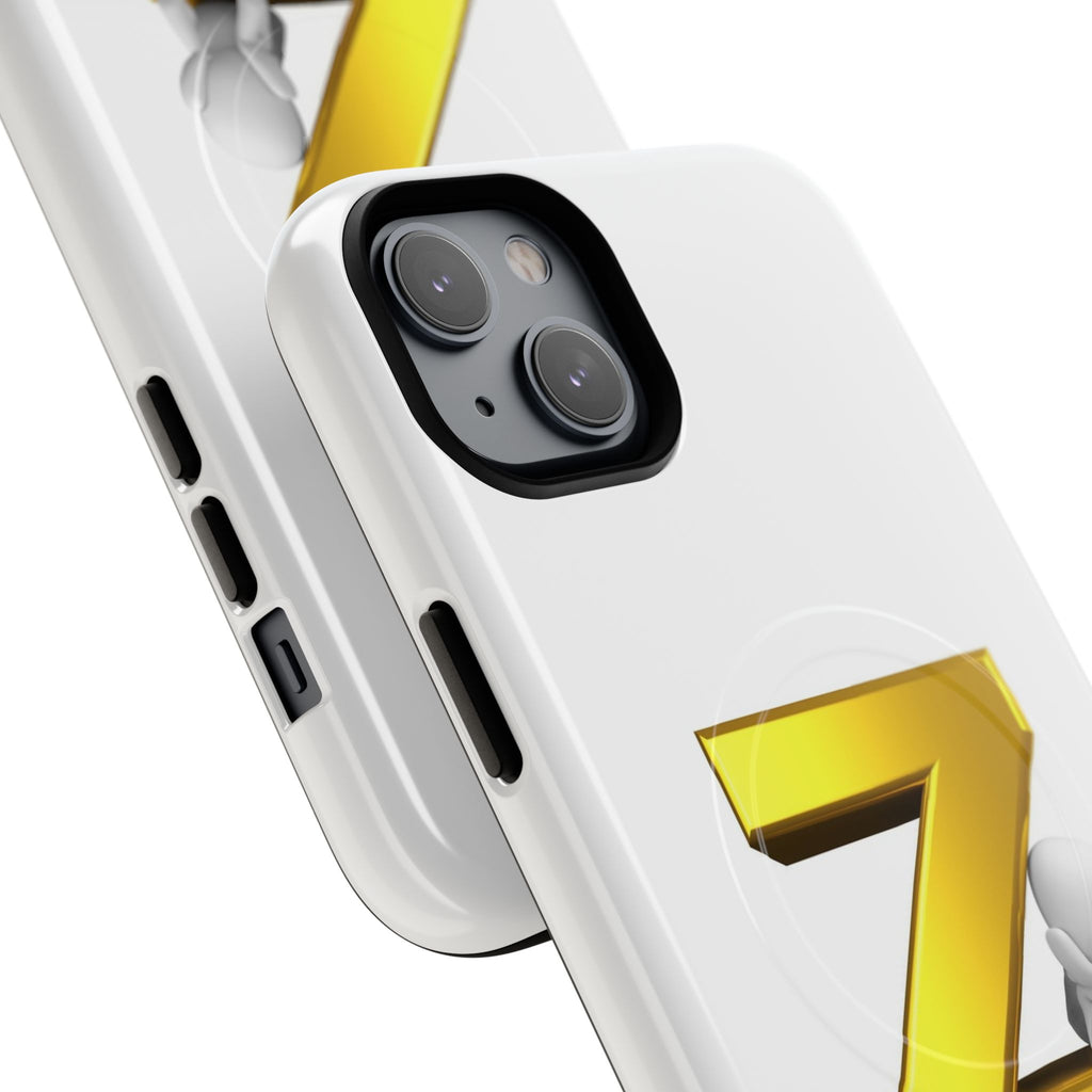 Gold 3D Letter Z Phone Case | Tough Magnetic Case, Monogram Initial