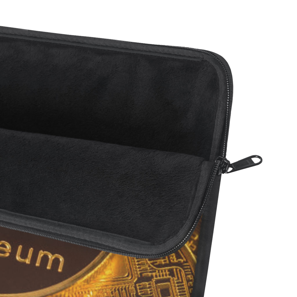 Ethereum Logo Laptop Sleeve | Cryptocurrency Coin Design