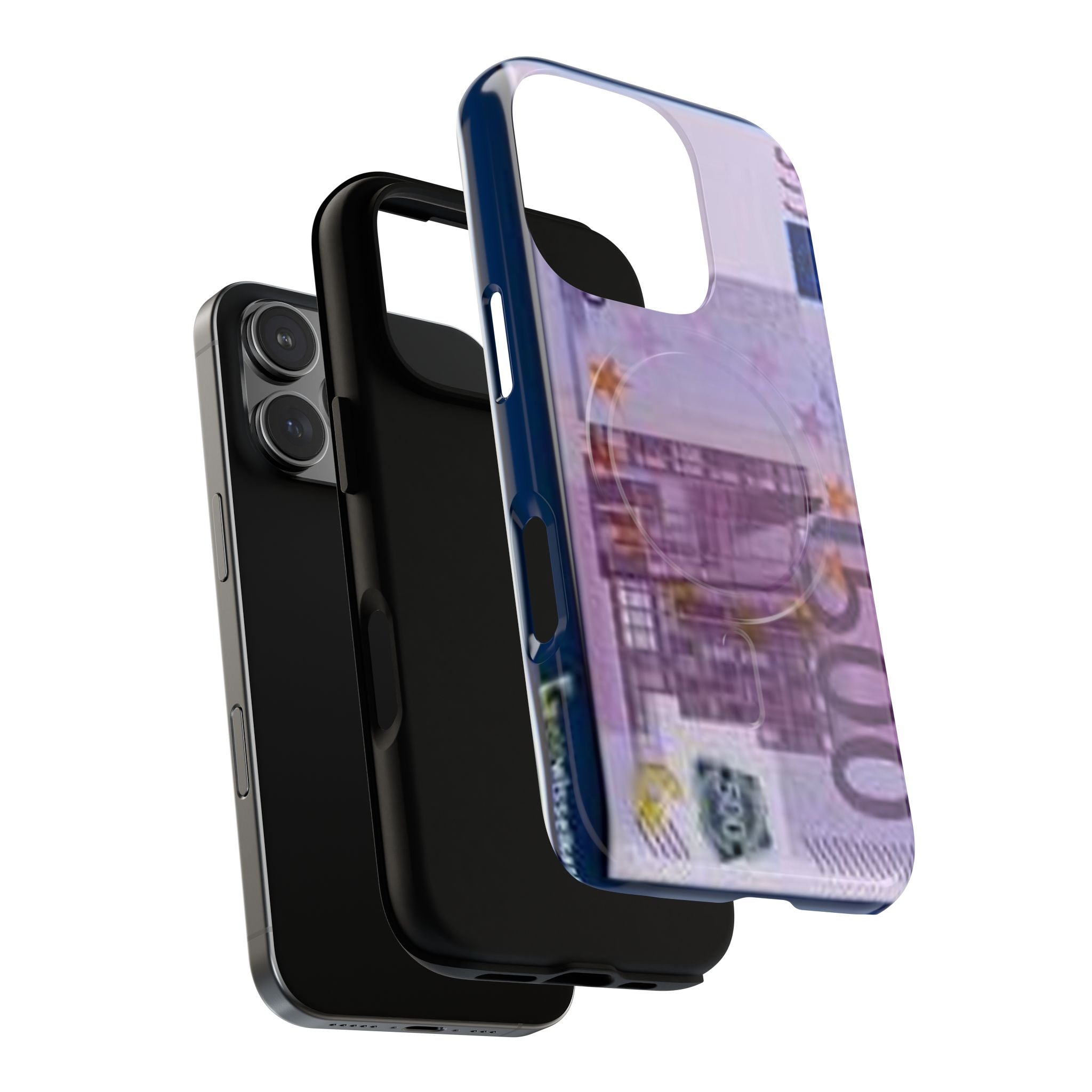 500 Euro Banknote Phone Case | Tough Magnetic Case, Money Print iPhone Cover