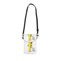 3D Letter F with Figures Small Cell Phone Wallet | Crossbody Phone Pouch